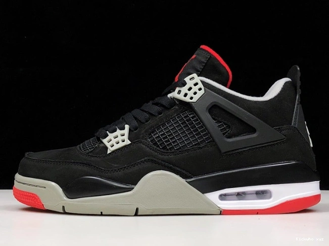 JORDAN 4 RETRO 308497-060 BLACK CEMENT 0719